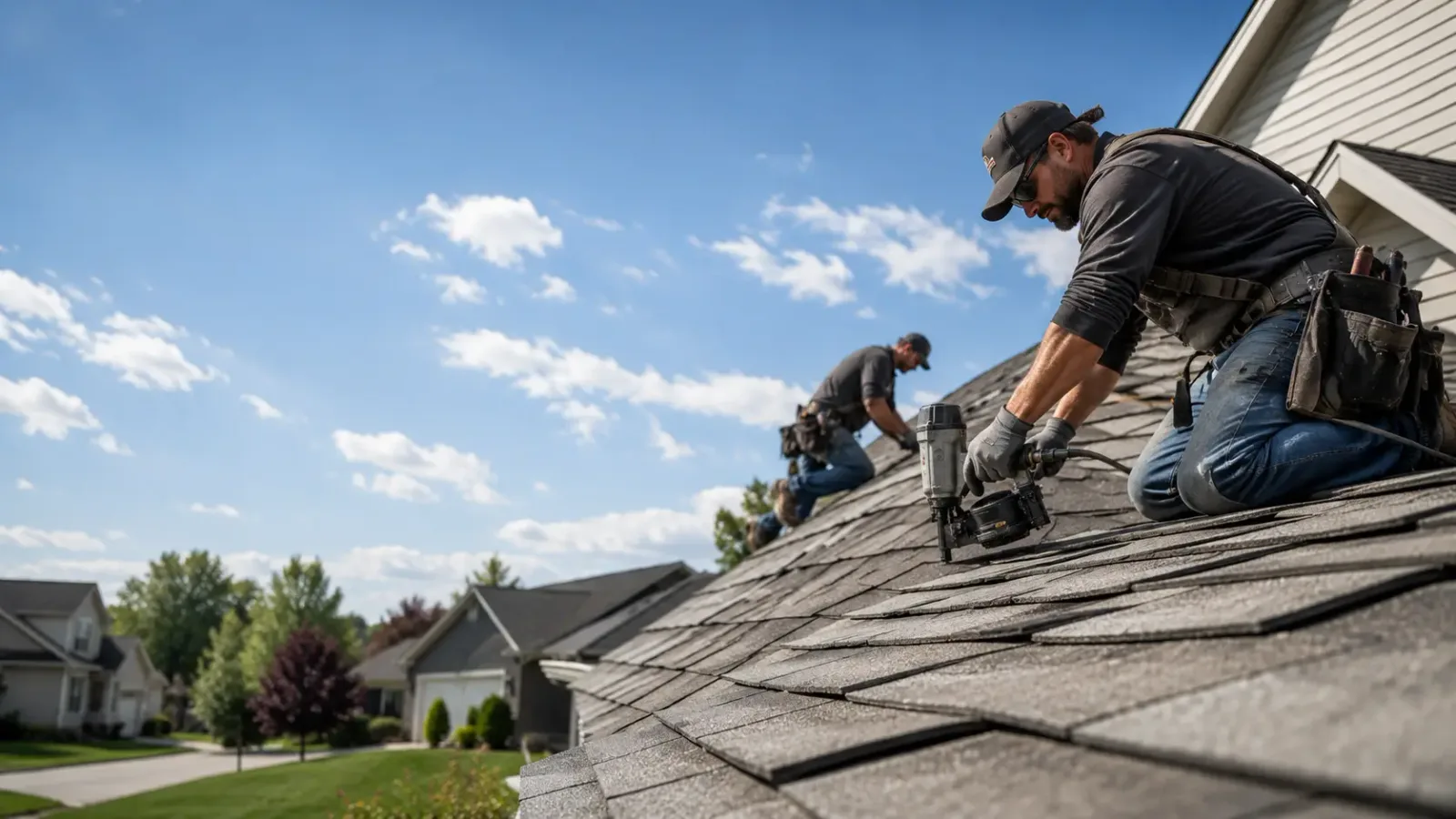 Storm Damage Roof Repair in Marcy, NY near me